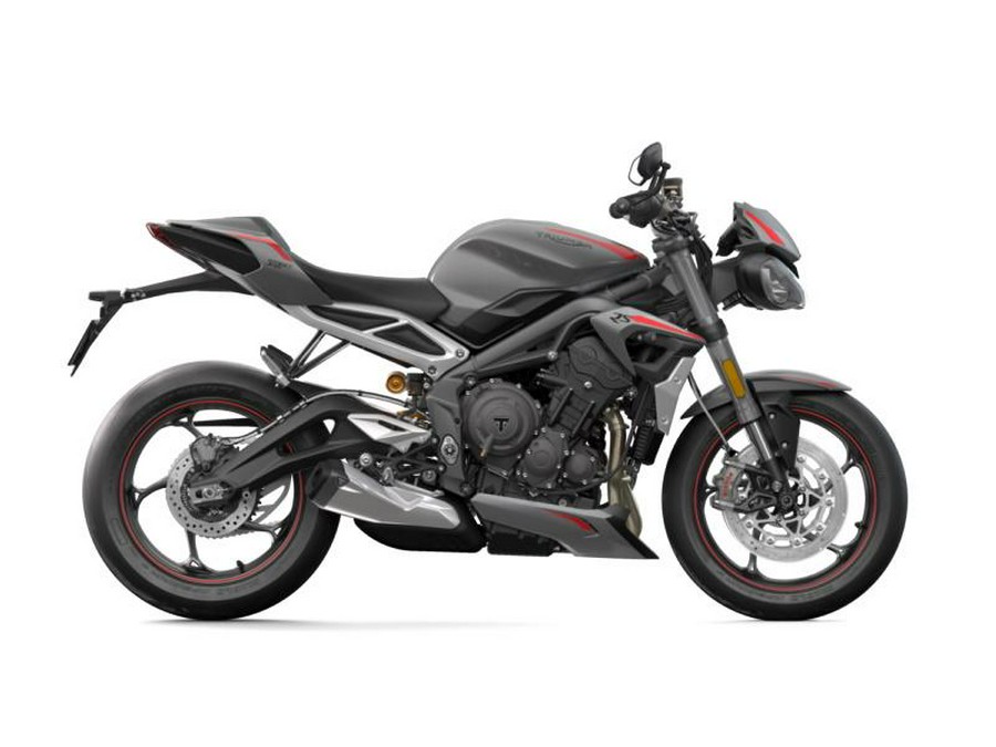 2021 Triumph Street Triple RS Silver Ice