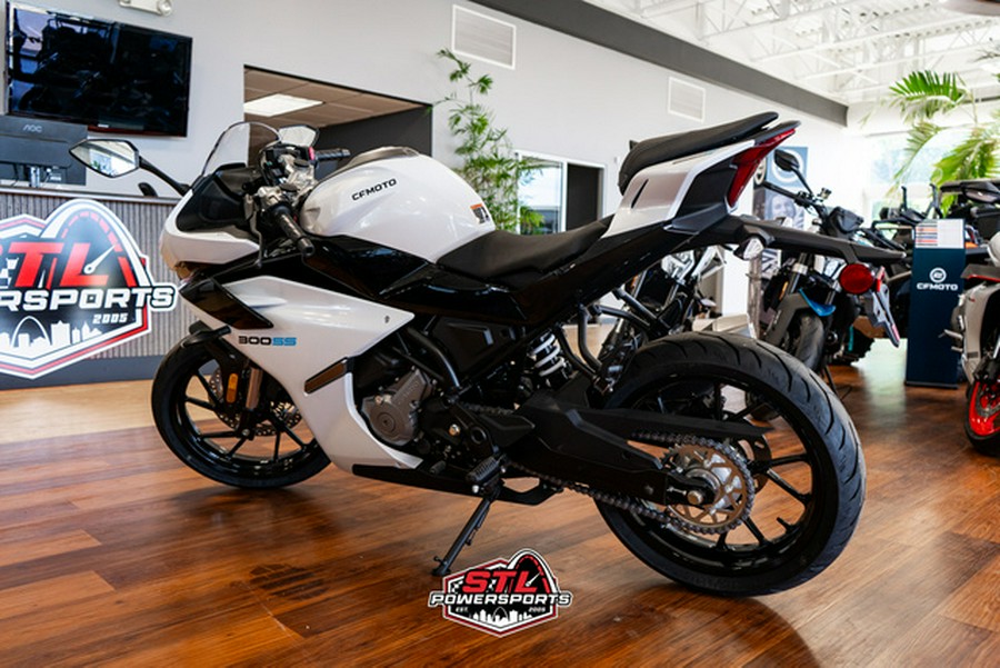 2025 CFMOTO SS 300 - NEBULA WHITE
