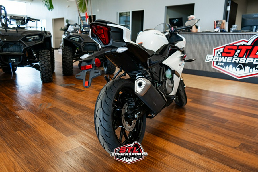 2025 CFMOTO SS 300 - NEBULA WHITE