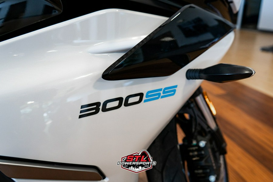 2025 CFMOTO SS 300 - NEBULA WHITE