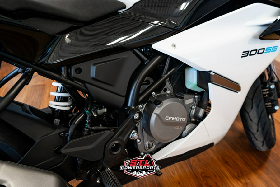 2025 CFMOTO SS 300 - NEBULA WHITE