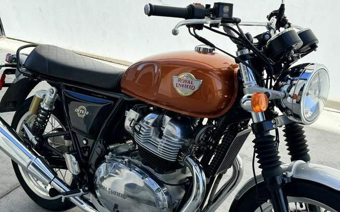 2022 Royal Enfield Int650 Orange Crush