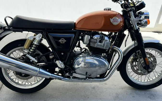 2022 Royal Enfield Int650 Orange Crush