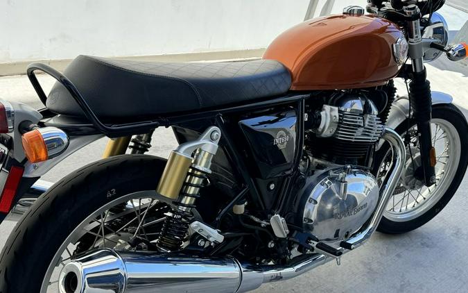 2022 Royal Enfield Int650 Orange Crush