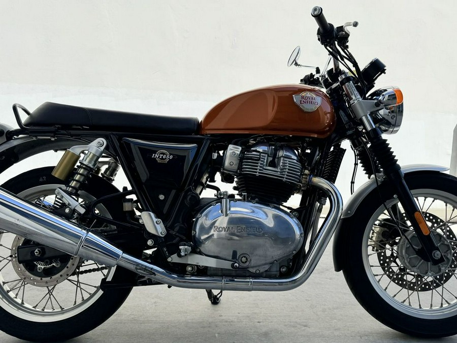 2022 Royal Enfield Int650 Orange Crush