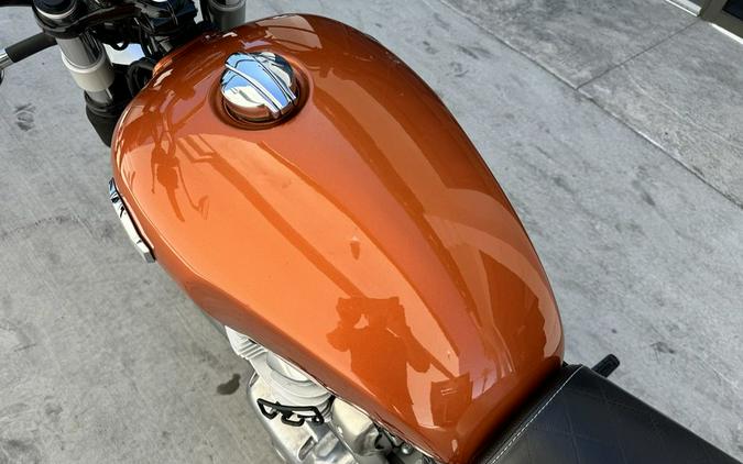 2022 Royal Enfield Int650 Orange Crush