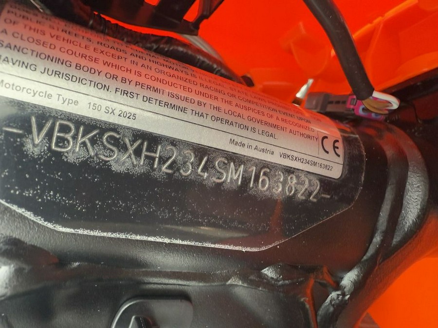 2025 KTM 150 SX
