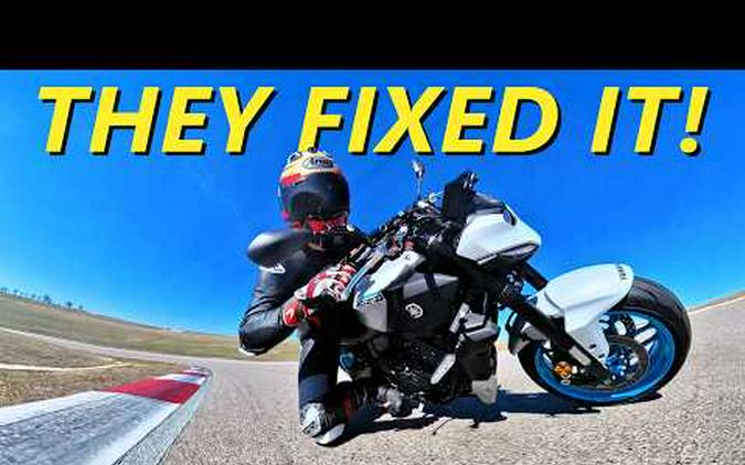 2025 Yamaha MT07 ON TRACK REVIEW!