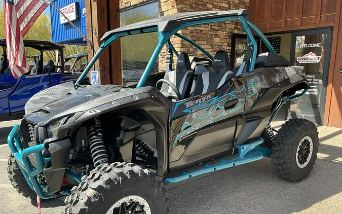 2024 Kawasaki TERYX KRX 1000 TRAIL EDITION Cypher Camo Gray (Matte)/Super Black - KU5717