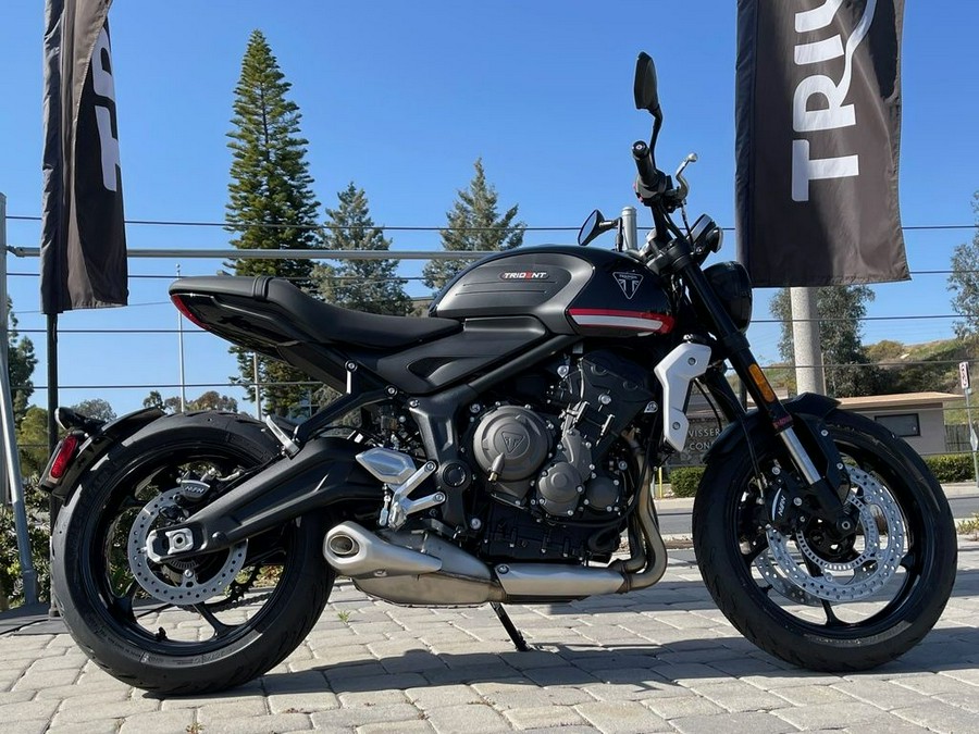 2023 Triumph Trident 660 Sapphire Black