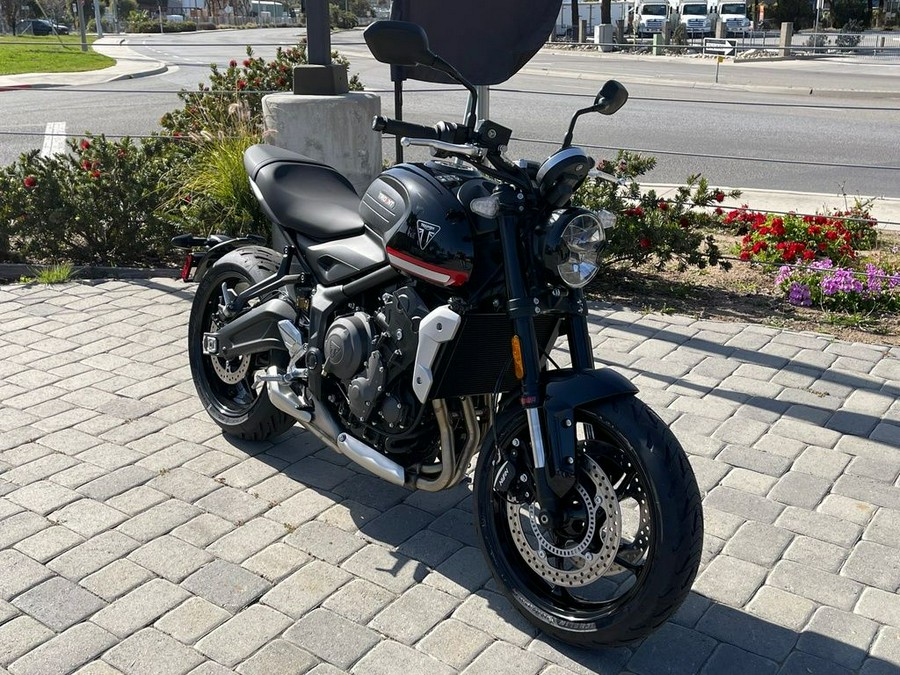 2023 Triumph Trident 660 Sapphire Black