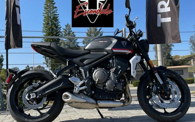 2023 Triumph Trident 660 Sapphire Black