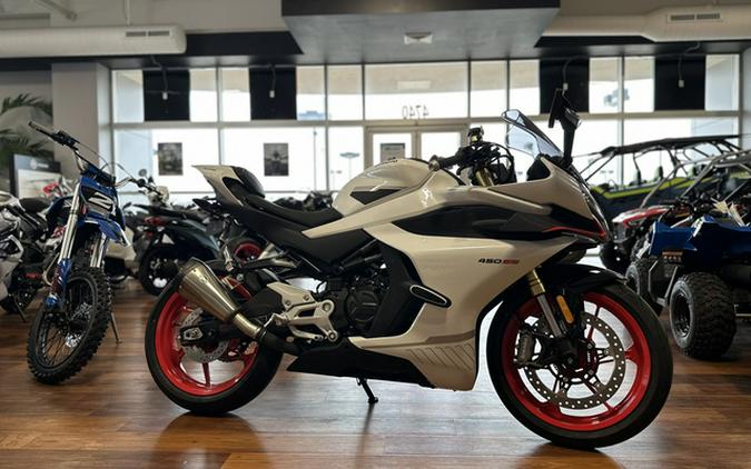 2025 CFMOTO SS 450 - NEBULA WHITE