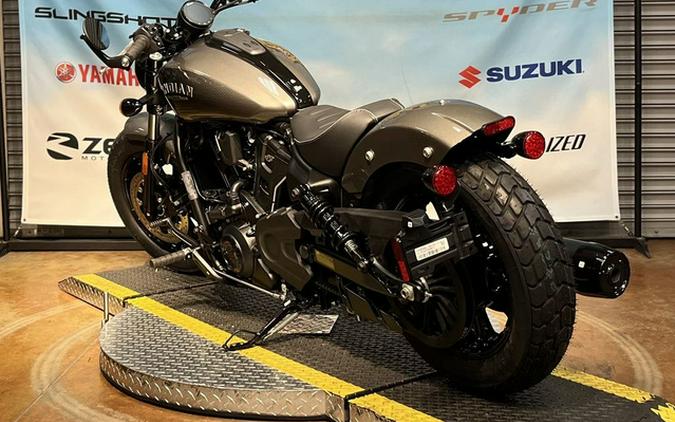 2026 Indian Scout Bobber Limited +Tech Heavy Metal Smoke