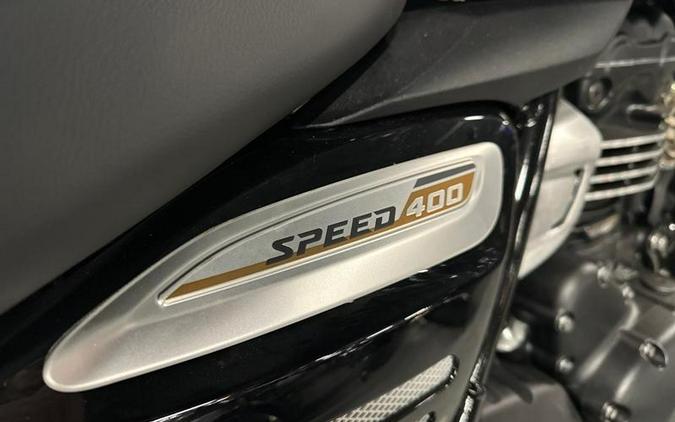 2025 Triumph Speed 400 Carnival Red / Storm Grey