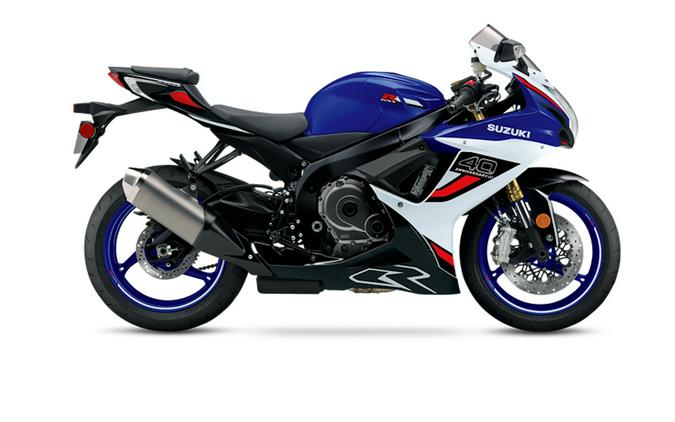 2027 Suzuki GSX-R750Z 40th Anniversary Edition Pearl Vigor Blue / Pearl Tech White - V7100125