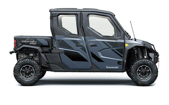 2025 Kawasaki RIDGE XR CREW LIMITED Metallic Bluish Gray - KU2289
