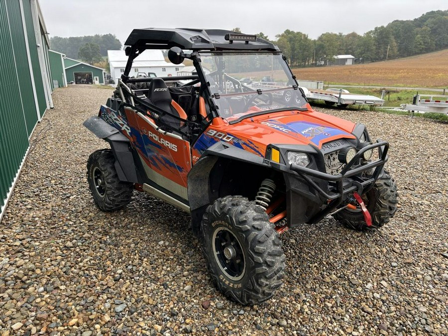 2013 Polaris® RZR XP™ 900 EPS Orange Madness and Blue LE