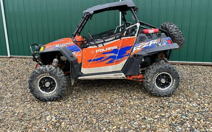 2013 Polaris® RZR XP™ 900 EPS Orange Madness and Blue LE