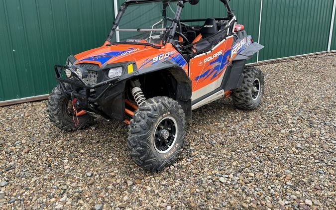 2013 Polaris® RZR XP™ 900 EPS Orange Madness and Blue LE