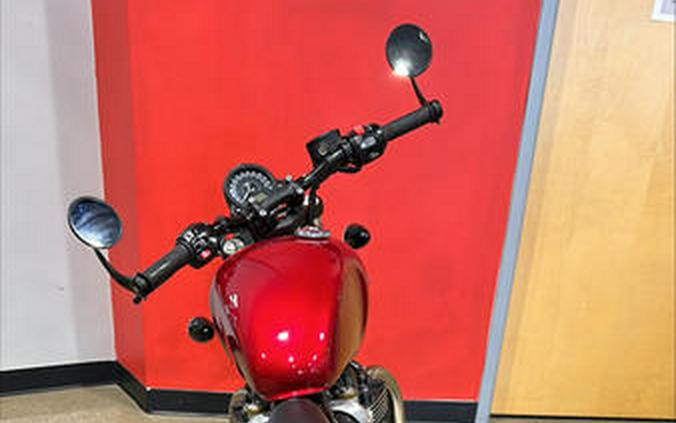 2023 Triumph Bonneville Bobber Red Hopper