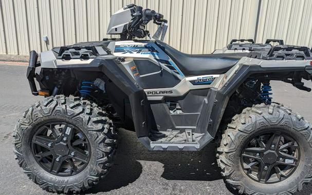 New 2023 POLARIS SPORTSMAN XP 1000 RIDE COMMAND EDITION SILVER QUARTZ METALLIC