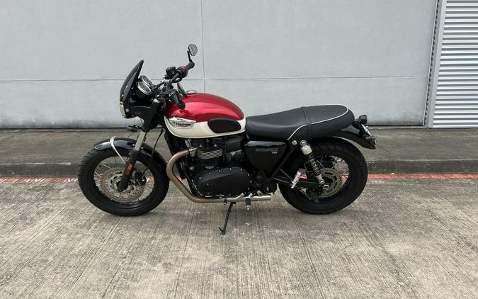 2022 Triumph Bonneville T100 Carnival Red/Fusion White