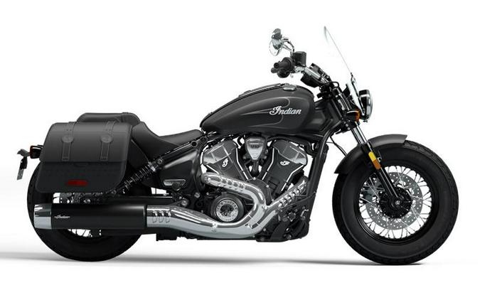 2025 Indian Motorcycle® Super Scout® Black Smoke with Graphics