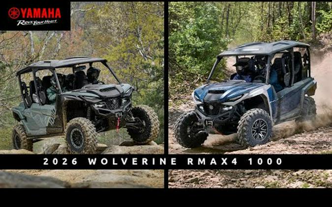 2026 Yamaha Wolverine RMAX4 1000 XT-R