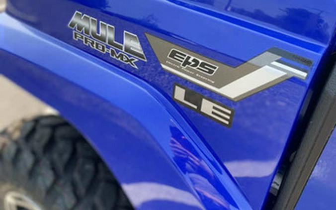 2025 Kawasaki Mule PRO-MX LE