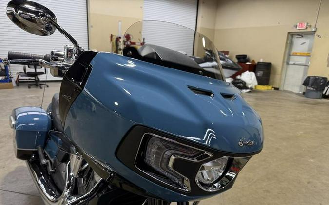 2026 Indian Motorcycle® Challenger® Limited 112 Storm Blue with Black Metallic