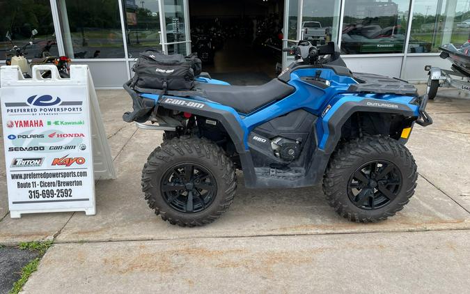 2022 Can-Am Outlander 650 XT Blue