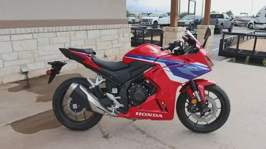 2025 HONDA CBR500R GRAND PRIX RED