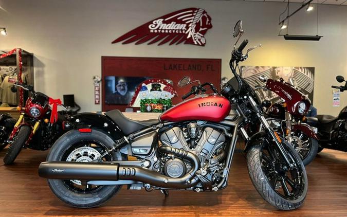 2025 Indian Sport Scout Sixty Limited Sunset Red Smoke