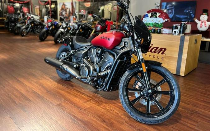 2025 Indian Sport Scout Sixty Limited Sunset Red Smoke