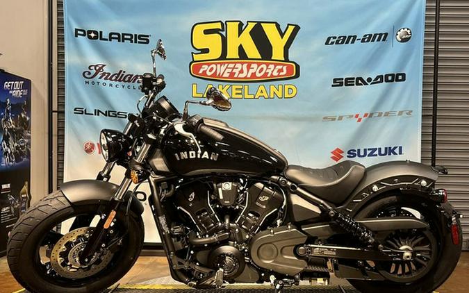 2025 Indian Scout Sixty Bobber Black Metallic