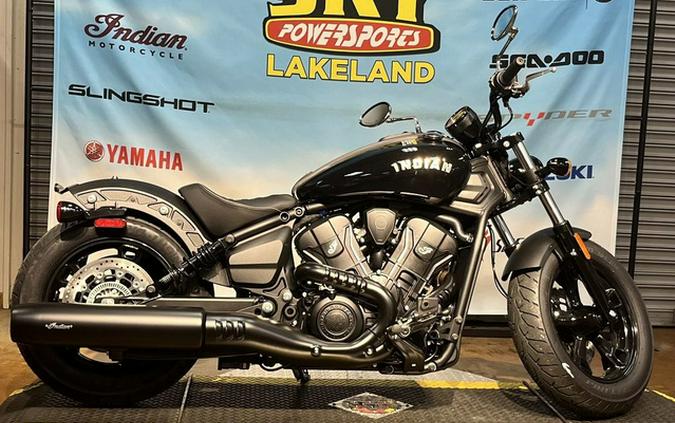 2025 Indian Scout Sixty Bobber Black Metallic