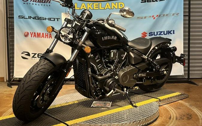 2025 Indian Scout Sixty Bobber Black Metallic