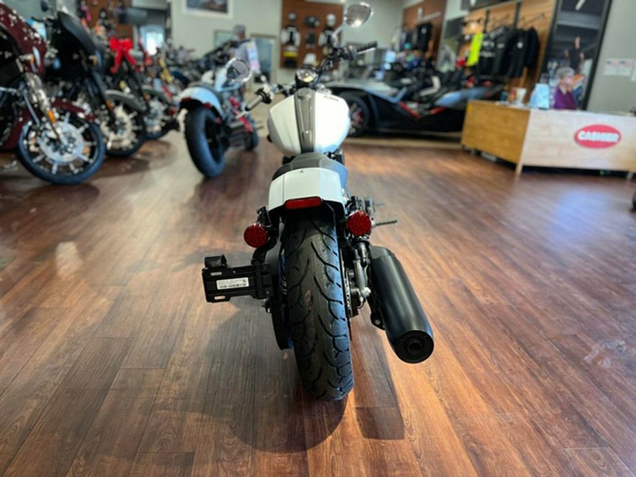 2025 Indian Scout Sixty Bobber Limited Ghost White Metallic S