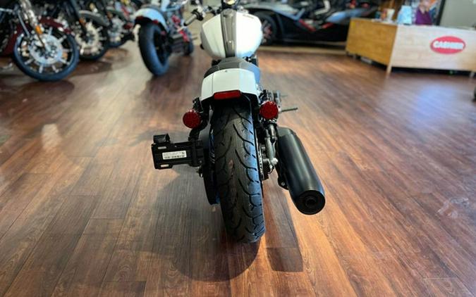 2025 Indian Scout Sixty Bobber Limited Ghost White Metallic S