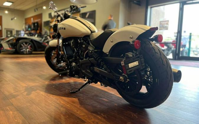 2025 Indian Scout Sixty Bobber Limited Ghost White Metallic S