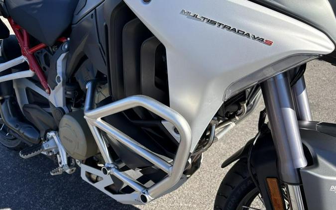 2022 Ducati Multistrada V4S Aviator Grey / Spoked Wheels