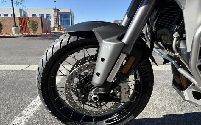 2022 Ducati Multistrada V4S Aviator Grey / Spoked Wheels