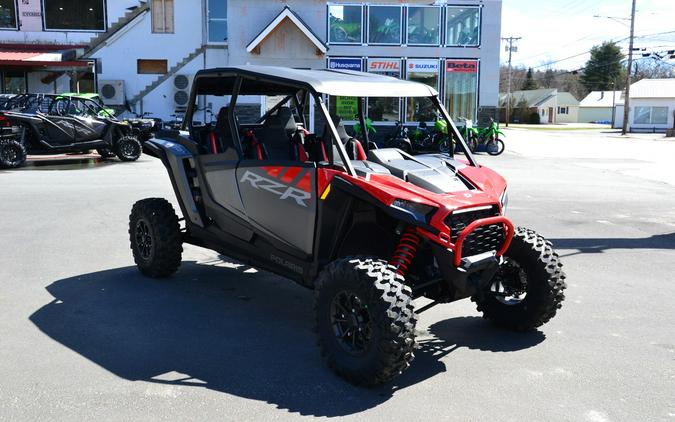 2024 Polaris Industries RZR XP 4 1000 Ultimate Indy Red - Titanium / Black