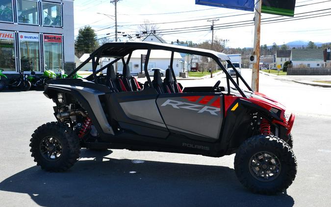 2024 Polaris Industries RZR XP 4 1000 Ultimate Indy Red - Titanium / Black