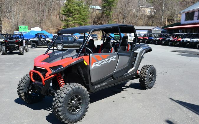 2024 Polaris Industries RZR XP 4 1000 Ultimate Indy Red - Titanium / Black