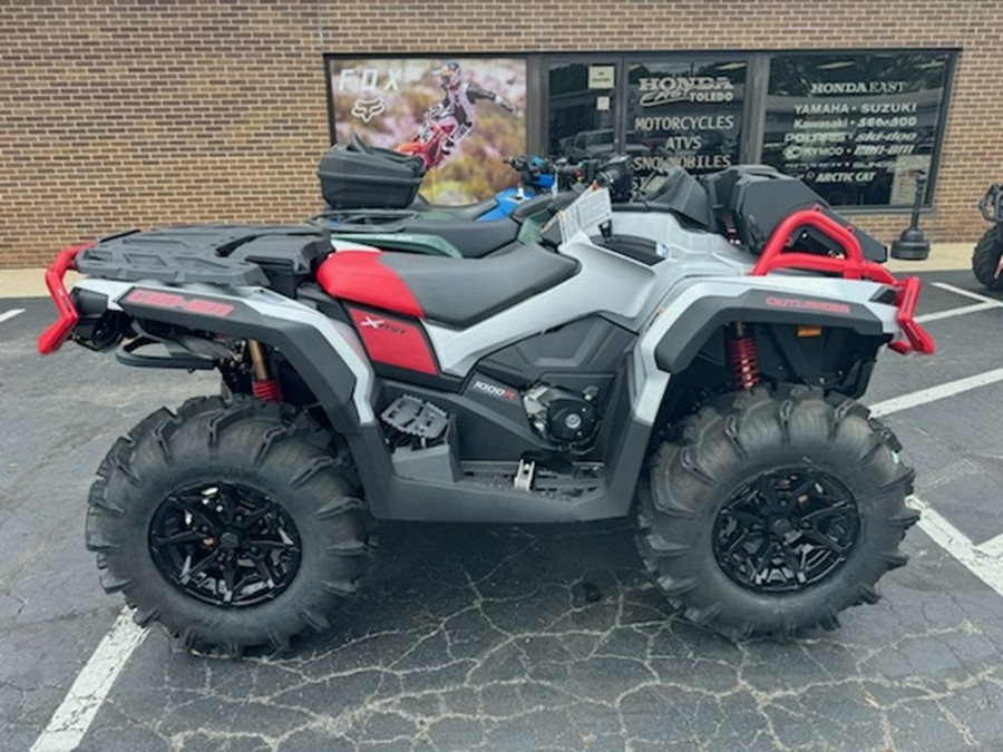 2024 Can-Am Outlander X mr 1000R Hyper Silver & Legion Red