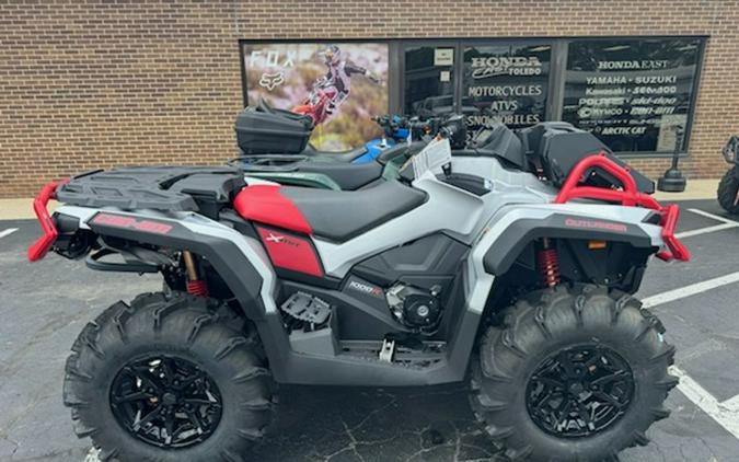 2024 Can-Am Outlander X mr 1000R Hyper Silver & Legion Red