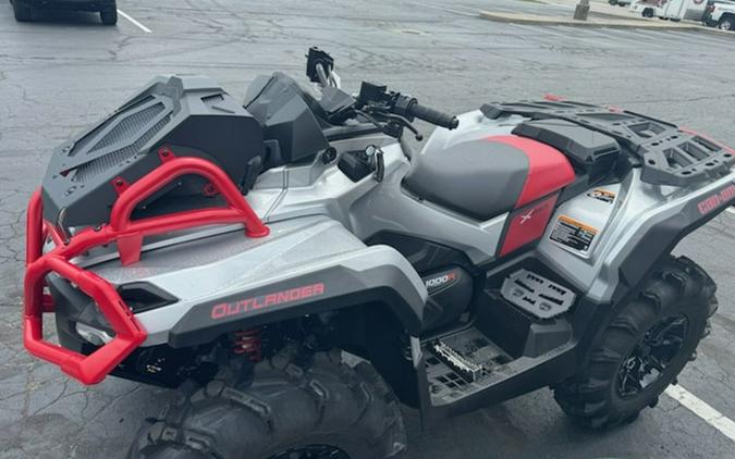 2024 Can-Am Outlander X mr 1000R Hyper Silver & Legion Red