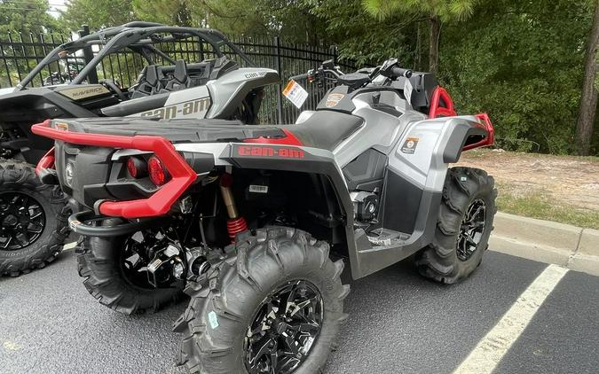 2024 Can-Am® Outlander X mr 1000R Hyper Silver & Legion Red